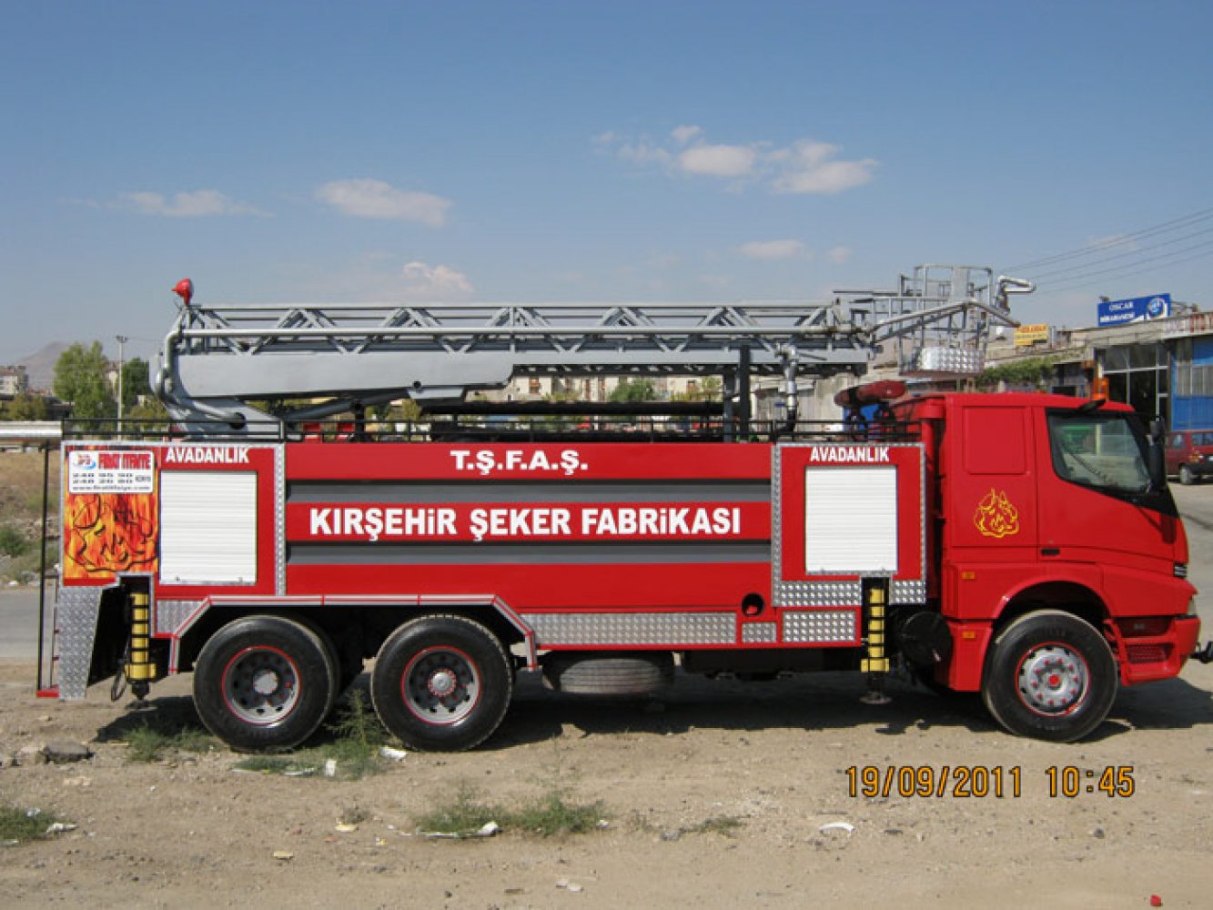 Kırşehir Şeker Fabrikası İtfaiye Aracı