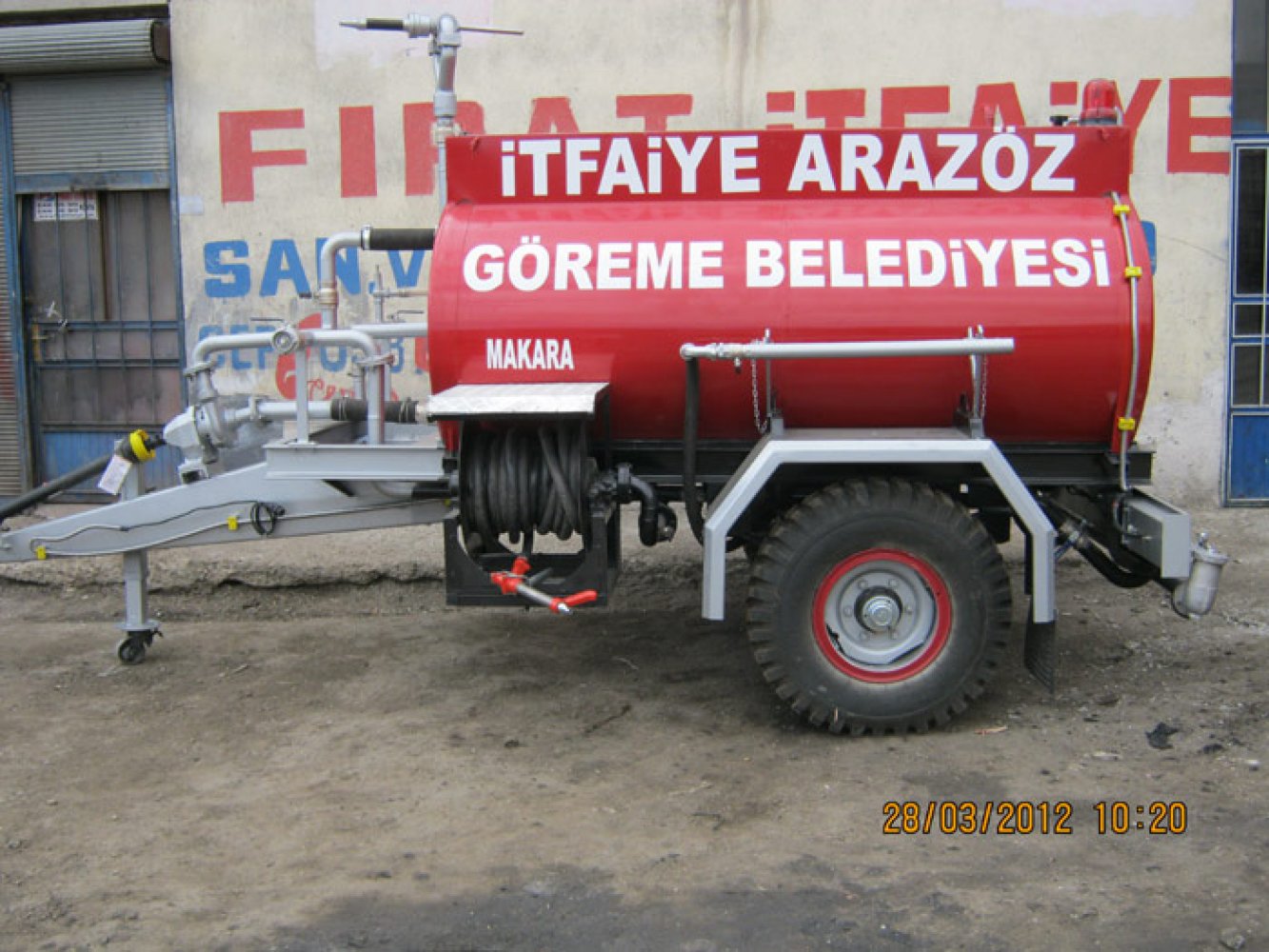 Göreme Belediyesi İtfaiye Aracı