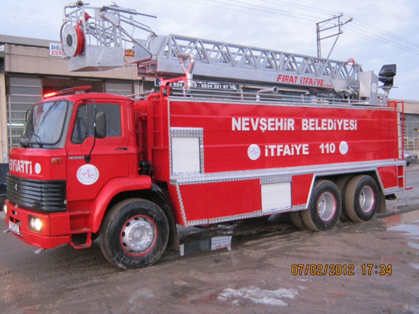 Nevşehir Belediyesi İtfaiye Aracı