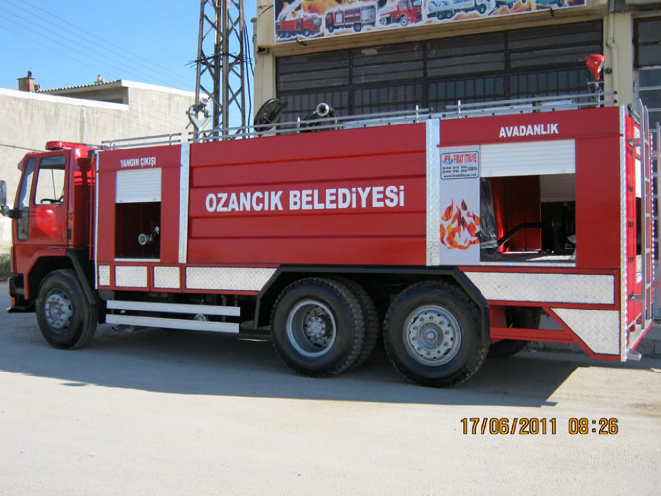Ozancık Belediyesi İtfaiye Aracı