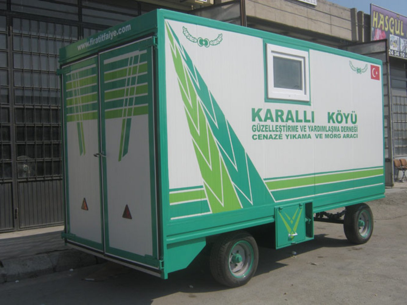 Karallı Köyü Cenaze Yıkama ve Morg Aracı