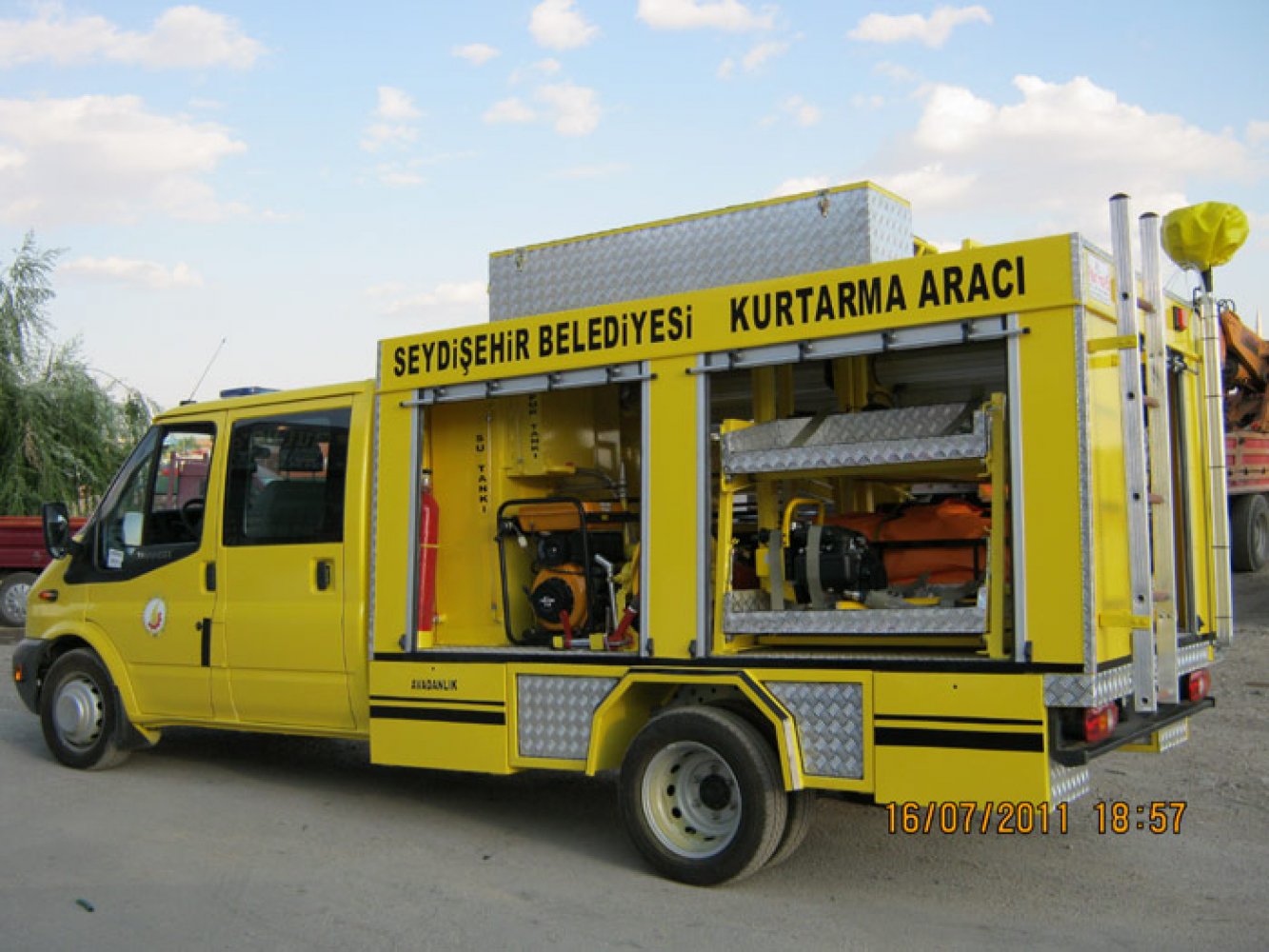 Seydişehir Belediyesi Kurtarma Aracı