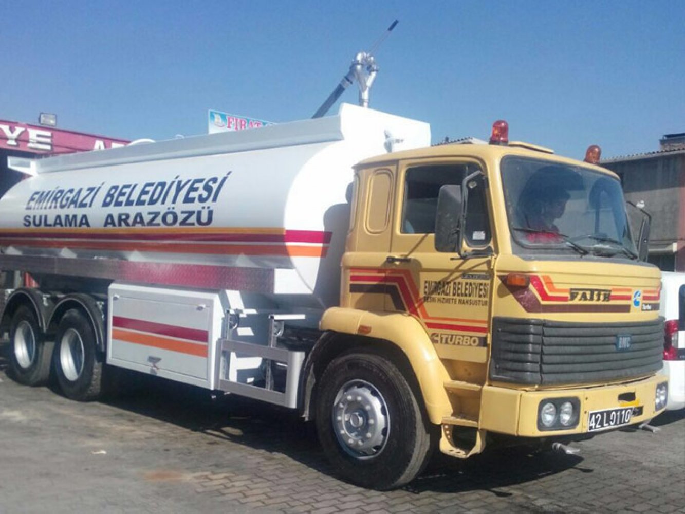 Emirgazi Belediyesi Sulama Arazözü