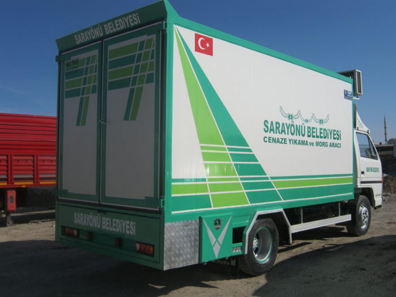 Sarayönü Belediyesi Cenaze Yıkama ve Morg Aracı