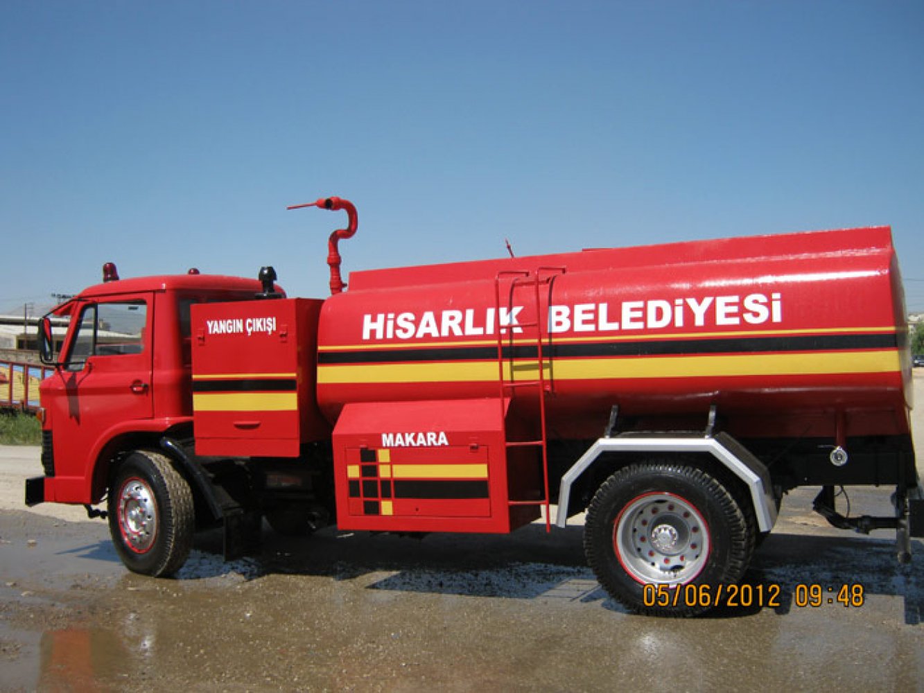 Hisarlık Belediyesi Sulama Arazözü
